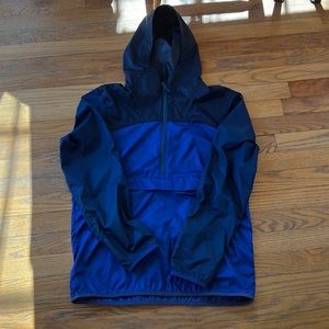 North face quarter zip wind breaker